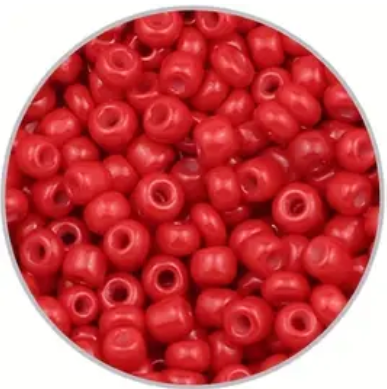 Red Seed Beads