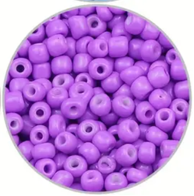 Purple Seed Beads