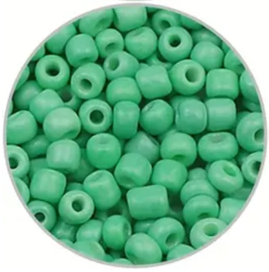Green Seed Beads